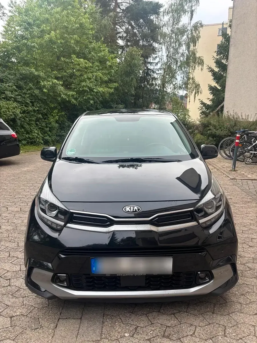 Gebraucht Kia Picanto X-Line 84 PS (61 kW) 2022 Schwarz Kleinwagen