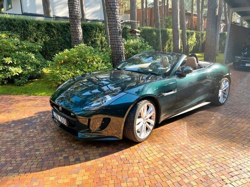 Grün Gebraucht 2013 Jaguar F-Type S Cabrio | 38.500 € - Bild 1/4