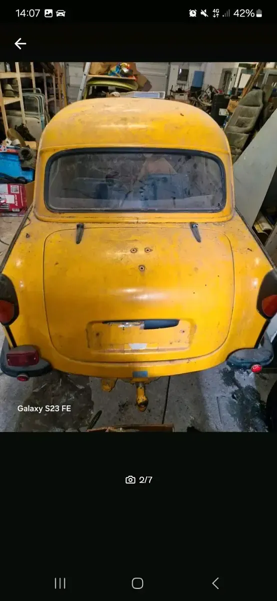 Gebraucht Trabant P50 26 PS (19 kW) 1957 Gelb Limousine