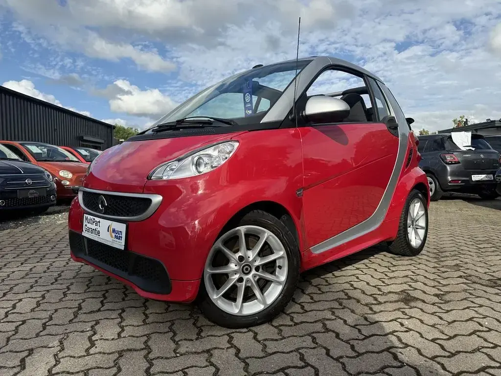 Gebraucht Smart ForTwo Cabrio 71 PS (52 kW) 2012 Rot Cabrio