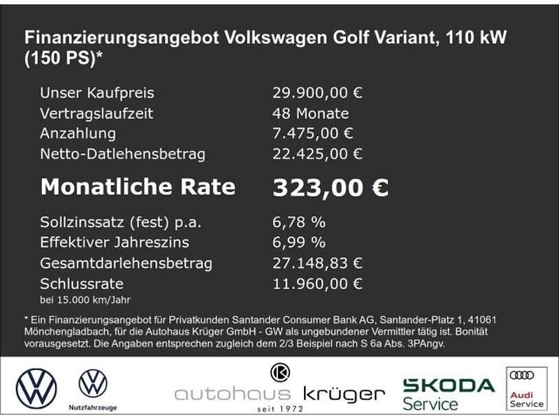 Gebraucht VW Golf VIII Life 150 PS (110 kW) 2024 Andere Kombi