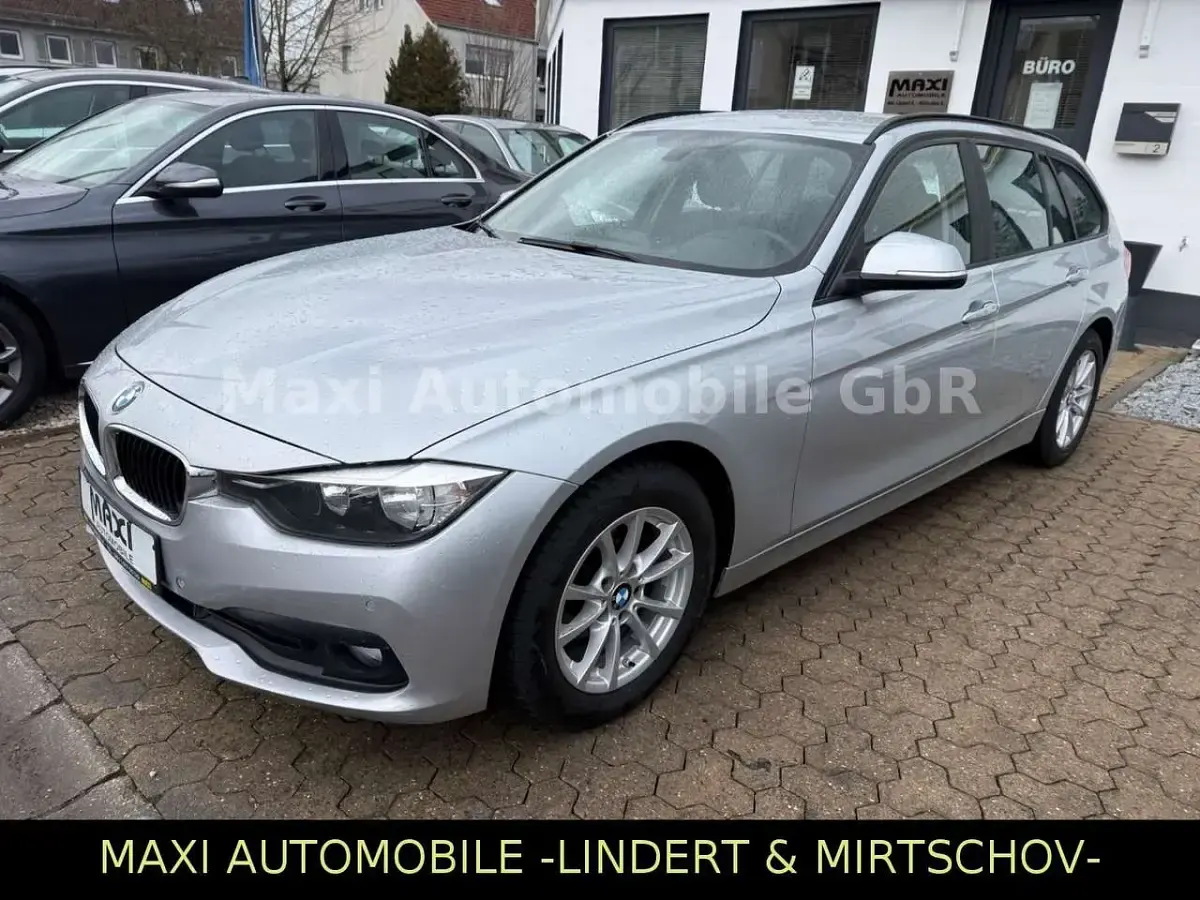 Gebraucht BMW 316 Advantage 116 PS (85 kW) 2015 Glaciersilber Kombi