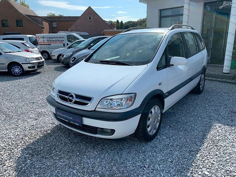 Weiß Gebraucht 2005 Opel Zafira Njoy Van / Kleinbus | 2.799 € (Etwas zu teuer) - Bild 1/4