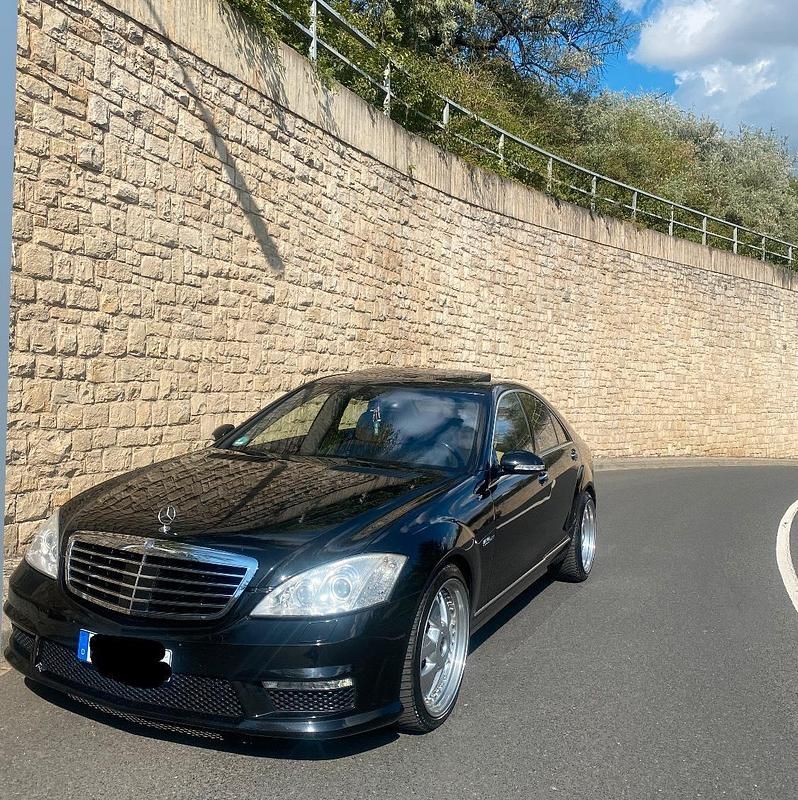 Schwarz Gebraucht 2006 Mercedes S63 AMG Edition 1 Limousine | 15.990 € - Bild 1/4