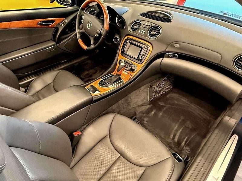 Gebraucht Mercedes SL350 245 PS (180 kW) 2003 Blau Cabrio