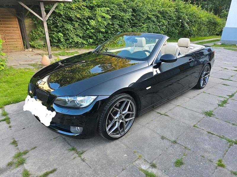 Schwarz Gebraucht 2007 BMW 325 Cabriolet Cabrio | 8.499 € (Fairer Preis) - Bild 1/4