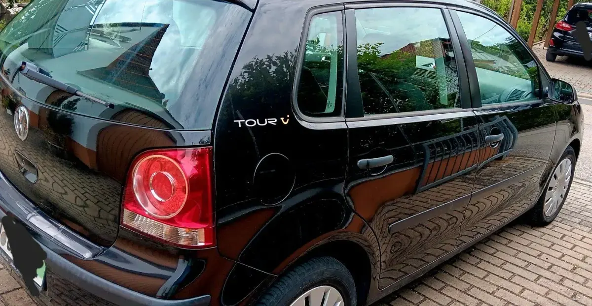 Gebraucht VW Polo 64 PS (47 kW) 2007 Schwarz Kleinwagen