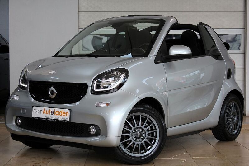 Silber Gebraucht 2019 Smart ForTwo Cabrio Cabrio | 16.750 € (Fairer Preis) - Bild 1/4