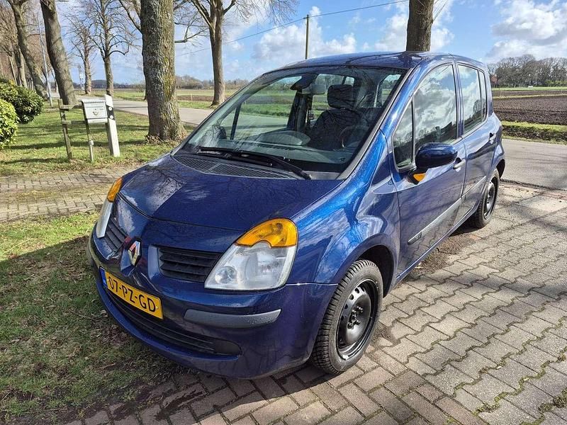 Gebraucht Renault Modus Basis 75 PS (55 kW) 2005 Blau Van / Kleinbus