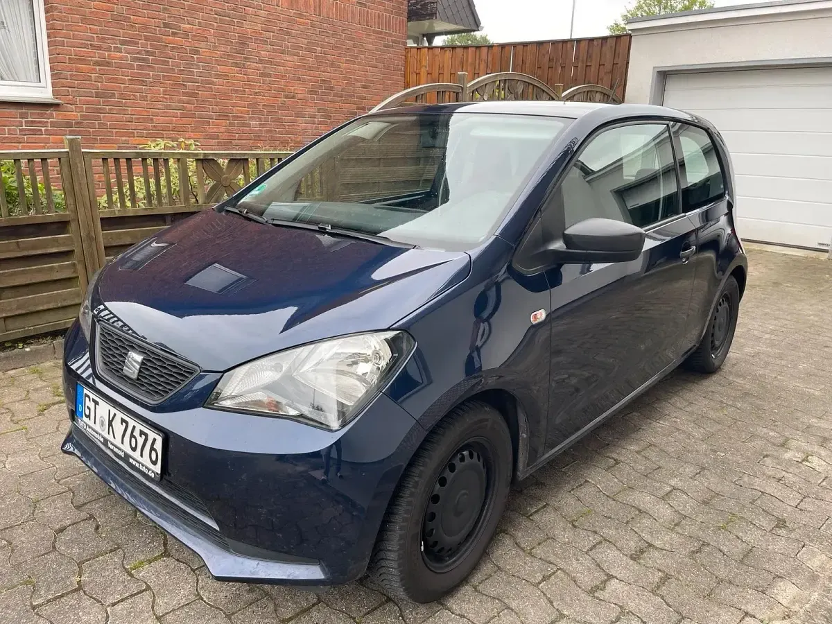 Gebraucht Seat Mii 60 PS (44 kW) 2015 Blau Kleinwagen
