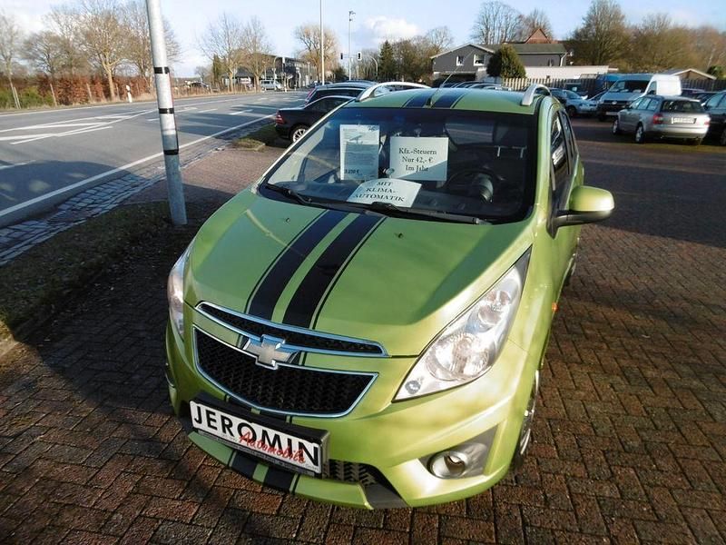Gebraucht Chevrolet Spark LT 82 PS (60 kW) 2012 Grün Kleinwagen