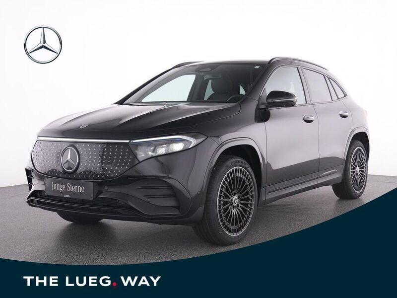 Schwarz metalliclack kosmossch Gebraucht 2024 Mercedes EQA350 AMG SUV | 44.385 € (Fairer Preis) - Bild 1/4