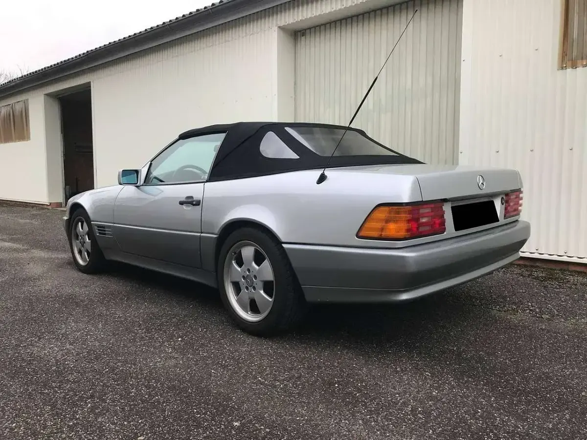 Gebraucht Mercedes SL500 326 PS (239 kW) 1991 Silber Cabrio
