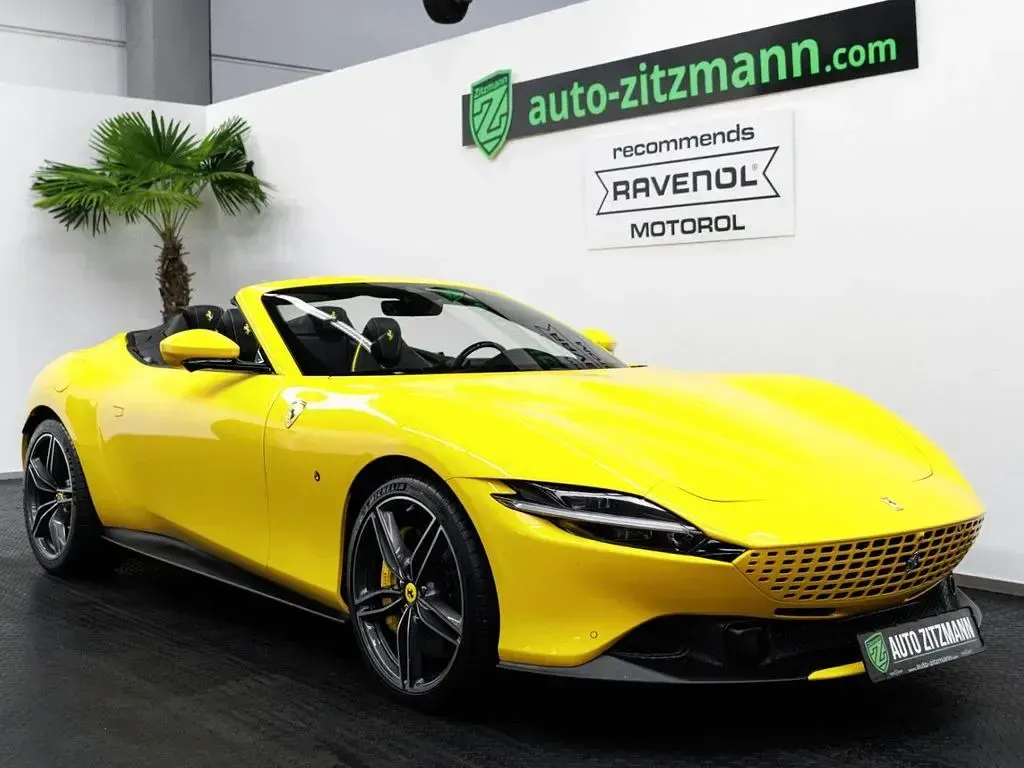 Gebraucht Ferrari Roma 620 PS (456 kW) 2024 Gelb Cabrio