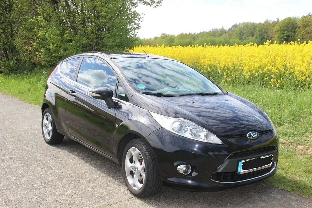 Gebraucht Ford Fiesta Titanium 82 PS (60 kW) 2010 Schwarz Limousine