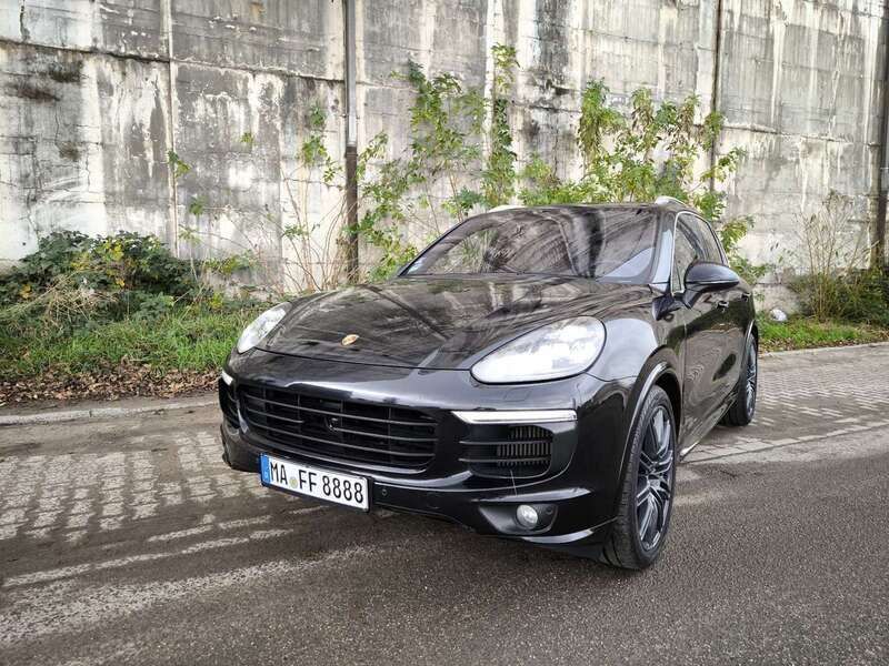 Schwarz Gebraucht 2015 Porsche Cayenne SUV | 43.900 € - Bild 1/4