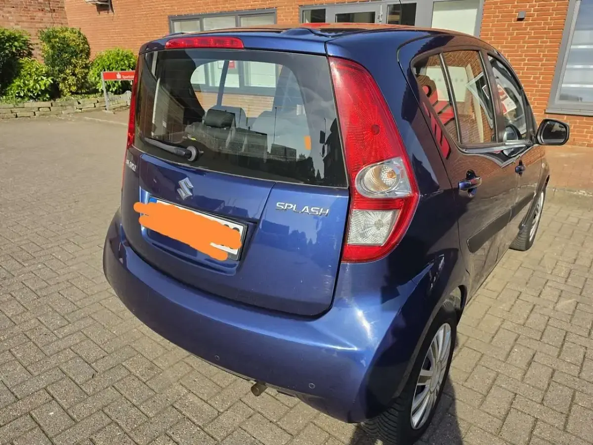 Gebraucht Suzuki Splash Comfort 86 PS (63 kW) 2009 Blau Kleinwagen
