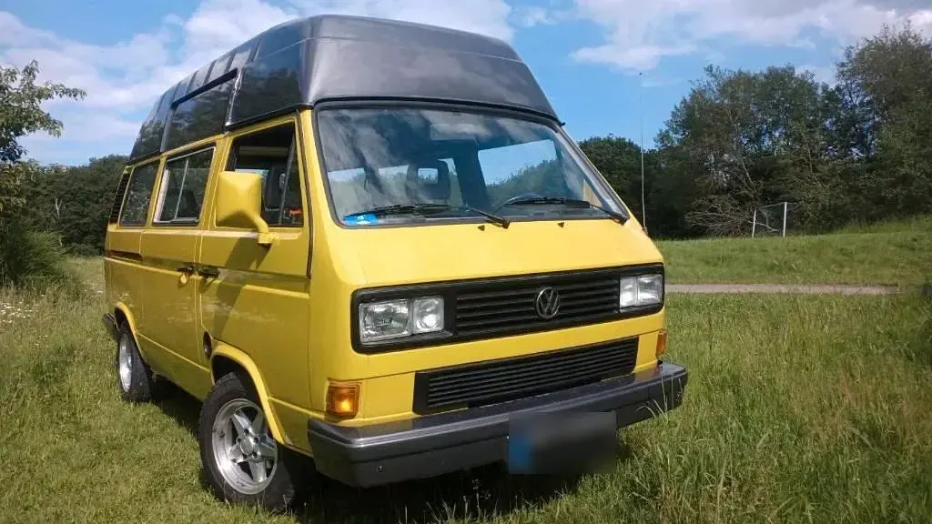 Gebraucht VW Multivan 95 PS (69 kW) 1989 Gelb Van / Kleinbus