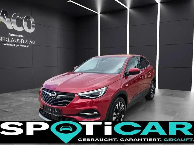 Rubin rot Gebraucht 2021 Opel Grandland X Elegance SUV | 19.890 € (Fairer Preis) - Bild 1/4