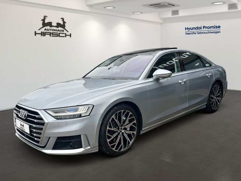 Silber Gebraucht 2020 Audi A8 Sport Limousine | 56.990 € (Teuer) - Bild 1/4