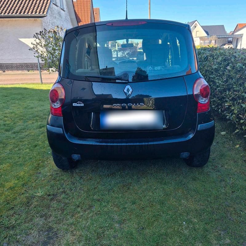 Gebraucht Renault Modus 88 PS (64 kW) 2005 Schwarz Van / Kleinbus