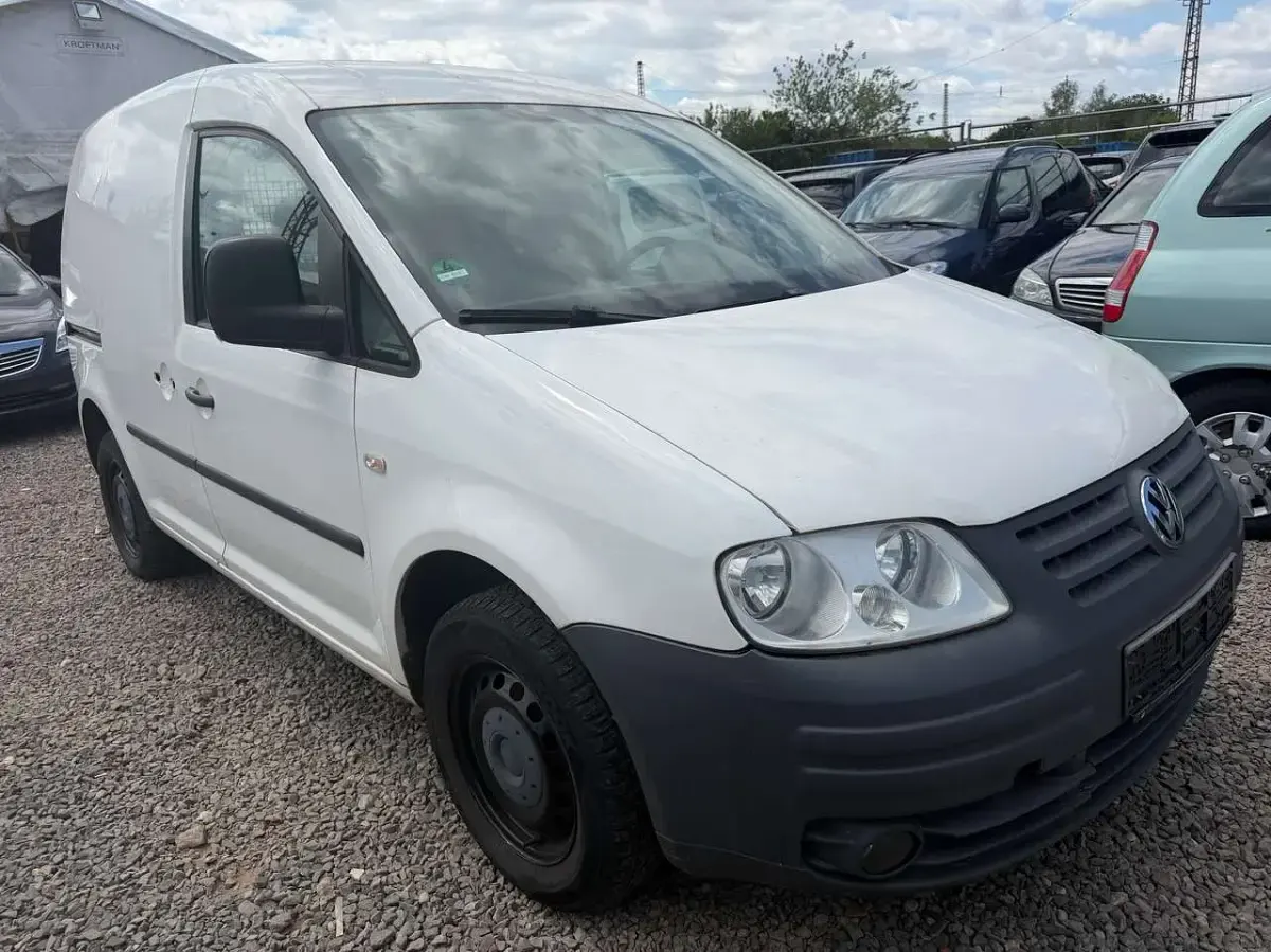 Gebraucht VW Caddy 109 PS (80 kW) 2007 Candyweiß Van / Kleinbus