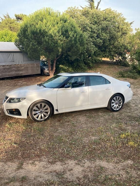 Occasion Saab 9-5 Aero 190 ch (139 kW) 2010 Blanc Berline