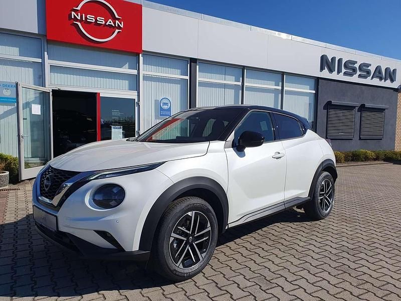 White/black Neu 2025 Nissan Juke N-Connecta SUV | 26.990 € (Etwas zu teuer) - Bild 1/4