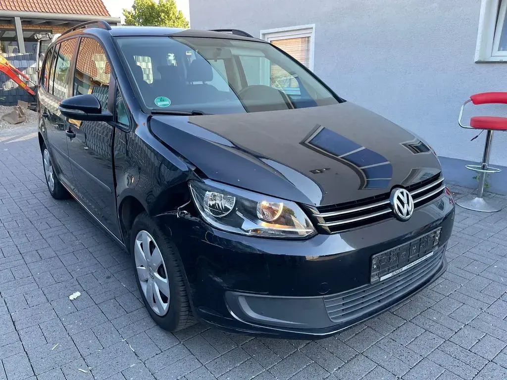 Gebraucht VW Touran 150 PS (110 kW) 2014 Schwarz Van / Kleinbus