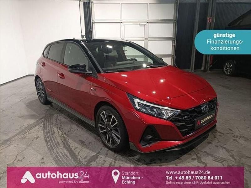 Rot Gebraucht 2021 Hyundai i20 N Line Kleinwagen | 15.550 € (Guter Preis) - Bild 1/4
