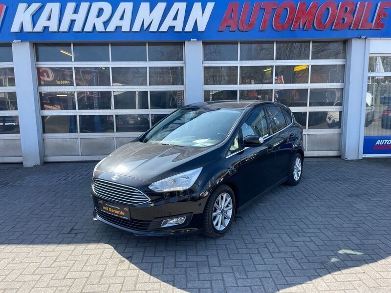 Schwarz Gebraucht 2016 Ford C-MAX Titanium Van / Kleinbus | 7.200 € (Fairer Preis) - Bild 1/4