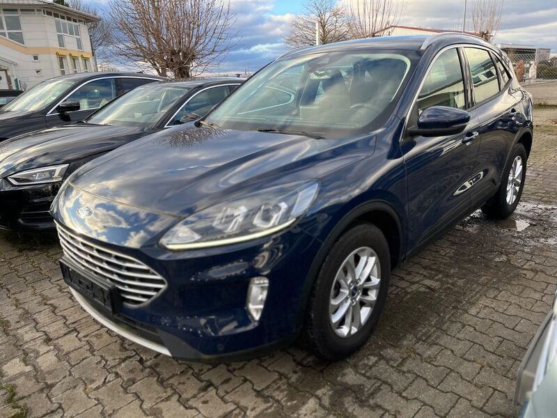 Blau Gebraucht 2022 Ford Kuga Titanium SUV | 20.990 € (Superpreis) - Bild 1/4