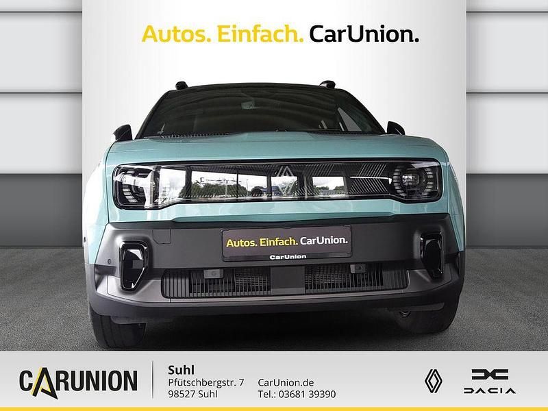 Gebraucht Renault 4 E-Tech Iconic 110 kW (150 PS) 2025 Hautsdefrancegrün, black pearlschwarz metallic SUV