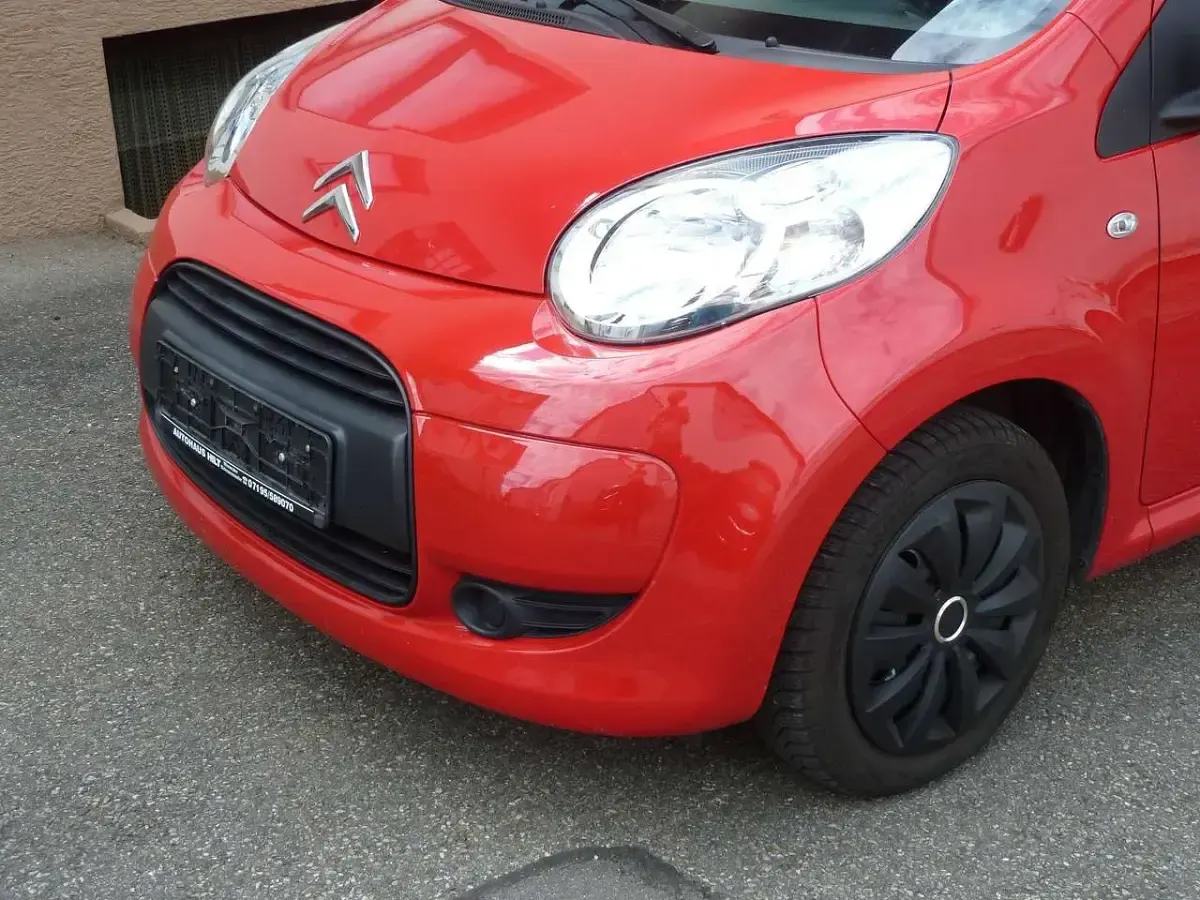 Gebraucht Citroën C1 68 PS (50 kW) 2009 Rot Kleinwagen