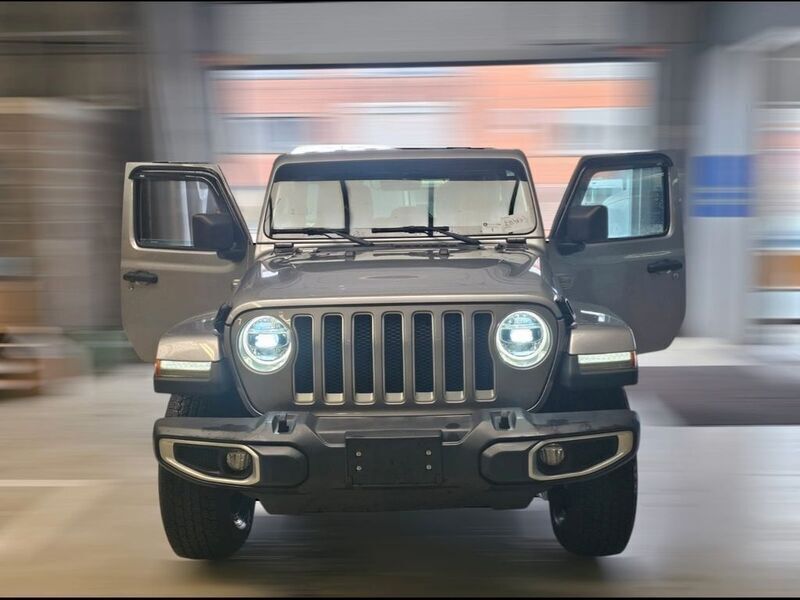 Silber Gebraucht 2020 Jeep Wrangler Unlimited Sahara SUV | 40.800 € (Superpreis) - Bild 1/4
