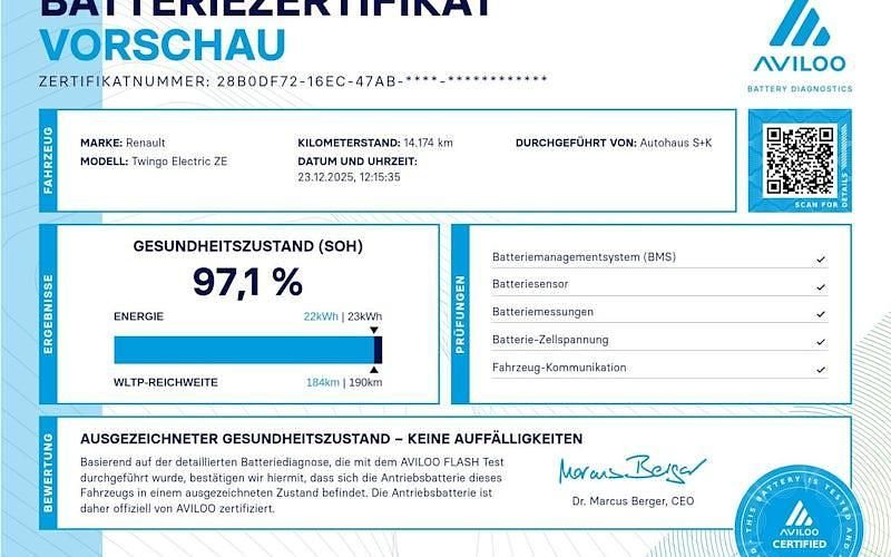 Gebraucht Renault Twingo Techno 60 kW (82 PS) 2023 Gelb Kleinwagen