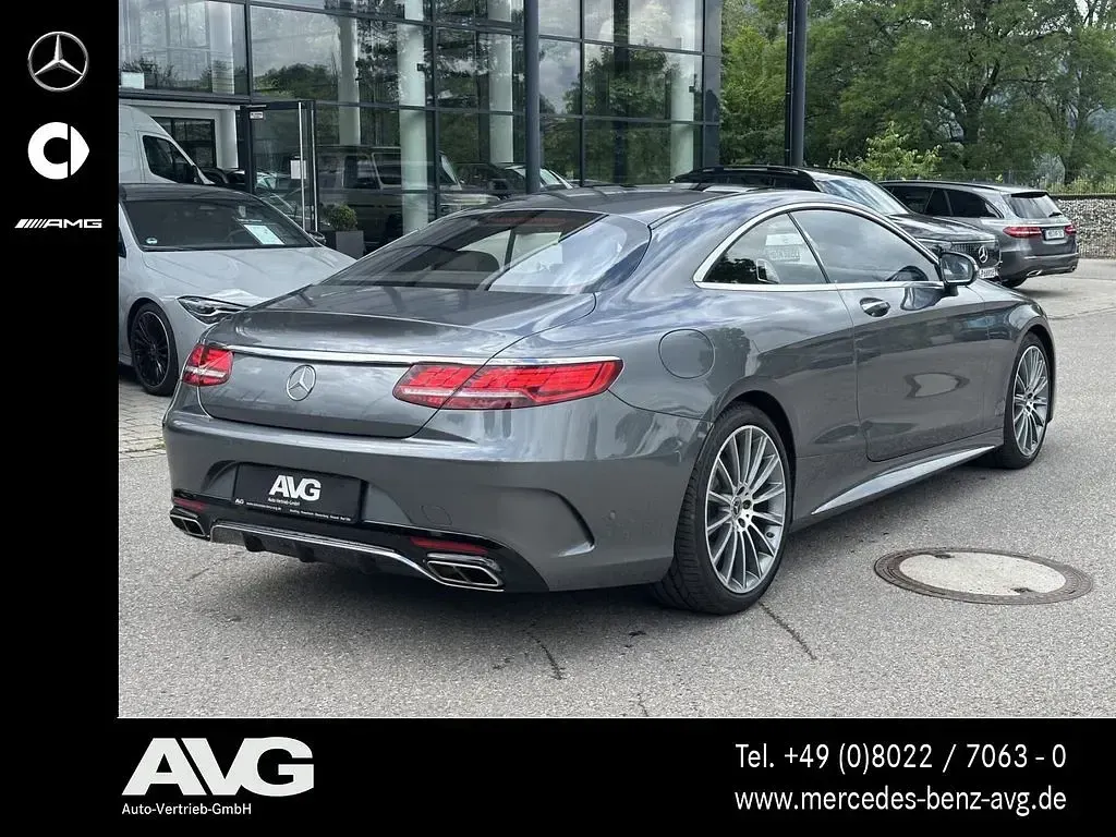 Gebraucht Mercedes S450 AMG 367 PS (269 kW) 2018 Lack selenitgrau Coupé