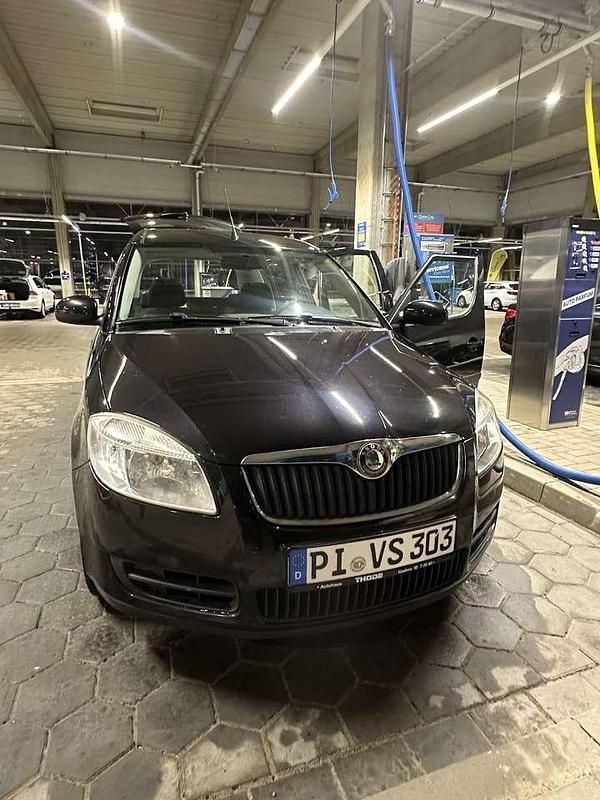 Gebraucht Skoda Roomster Style 86 PS (63 kW) 2008 Schwarz Van / Kleinbus