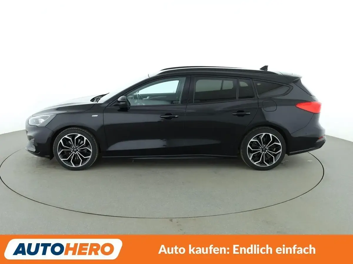 Brugt Ford Focus ST-Line 151 HK (111 kW) 2020 Sort Stationcar
