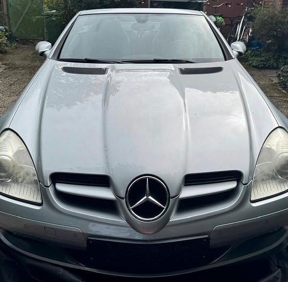 Gebraucht Mercedes SLK200 164 PS (120 kW) 2004 Silber Cabrio