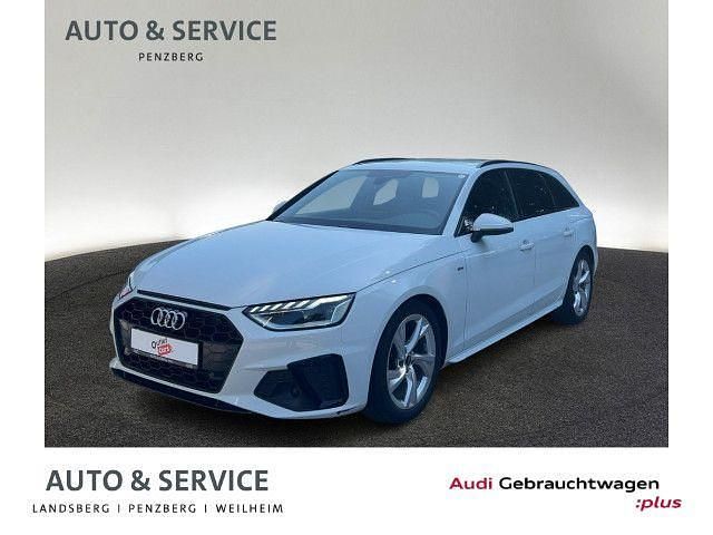 Weiß Gebraucht 2021 Audi A4 S-Line Kombi | 24.490 € (Fairer Preis) - Bild 1/4