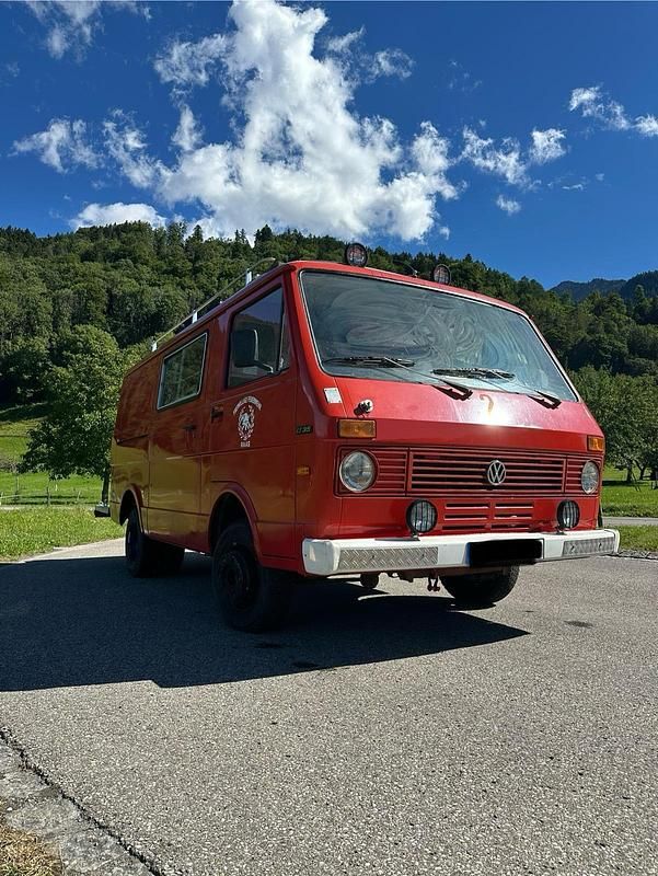 Gebraucht VW LT 75 PS (55 kW) 1982 Rot Van / Kleinbus