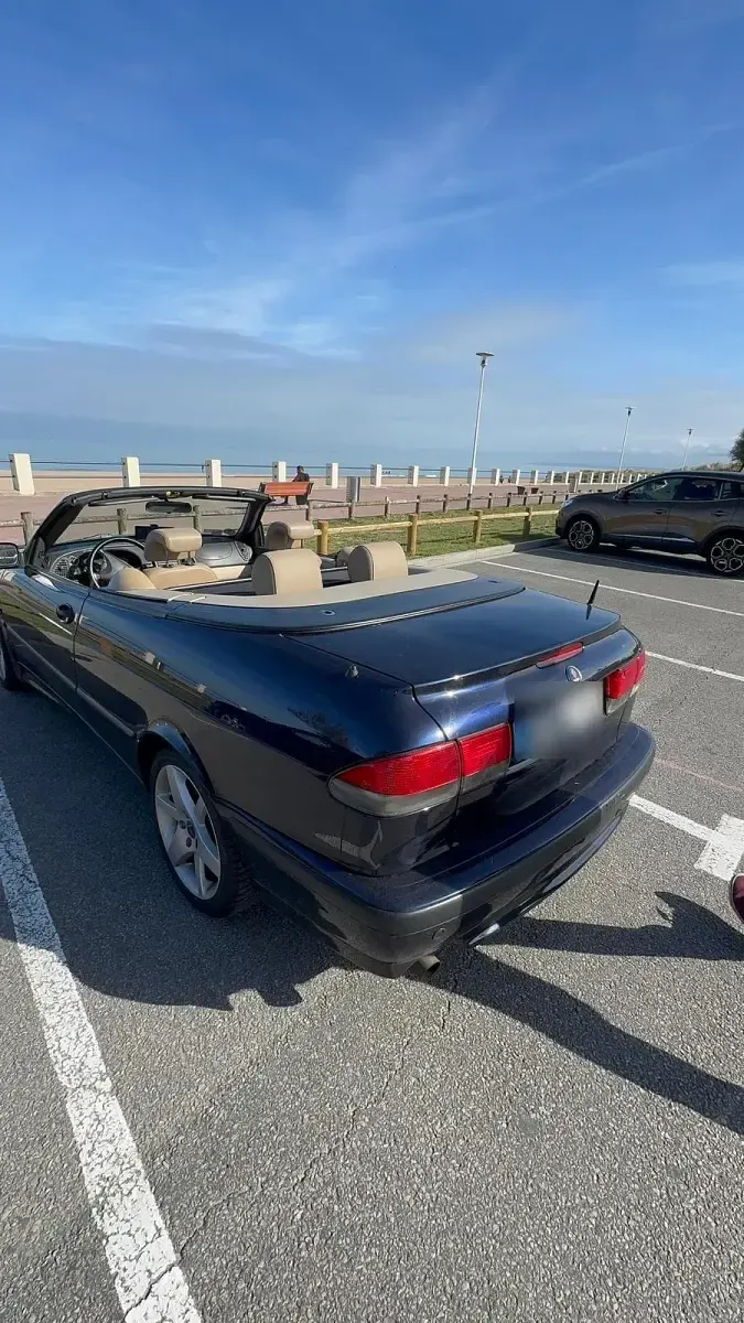 Gebraucht Saab 9-3 150 PS (110 kW) 2003 Blau Cabrio