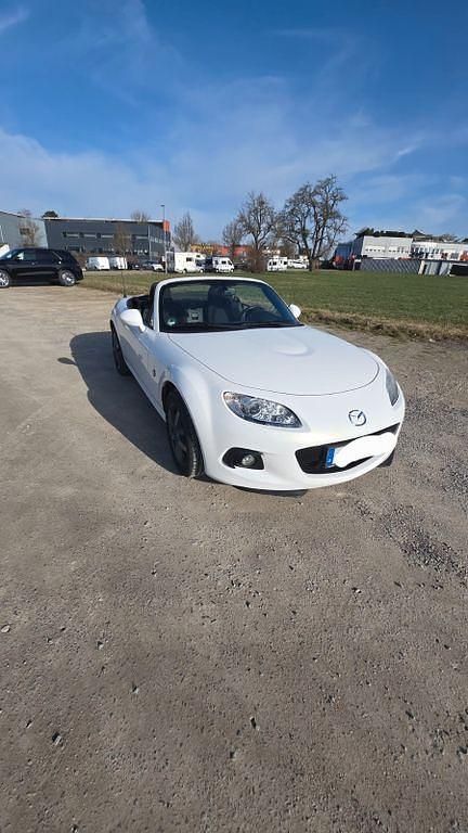Gebraucht Mazda MX5 126 PS (92 kW) 2013 Weiß Cabrio