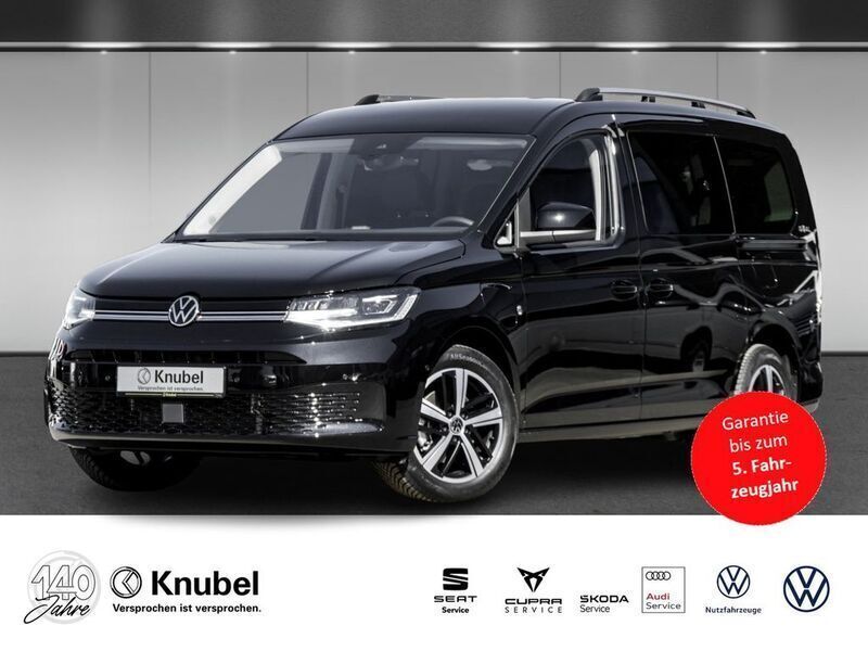 Schwarz Neu 2025 VW Caddy Maxi Goal Van / Kleinbus | 55.490 € (Teuer) - Bild 1/4