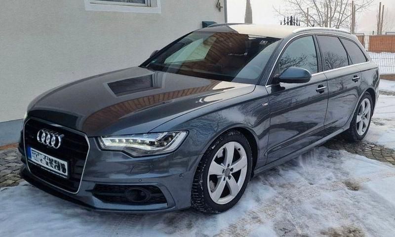 Grau Gebraucht 2014 Audi A6 Sport Limousine | 15.700 € (Fairer Preis) - Bild 1/4