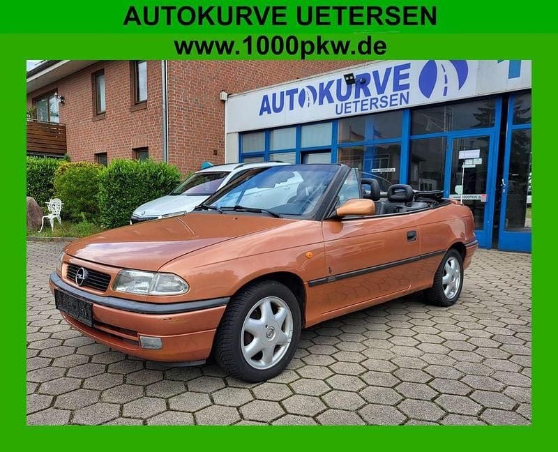 Rot Gebraucht 1999 Opel Astra Cabriolet Cabrio | 750 € (Superpreis) - Bild 1/4