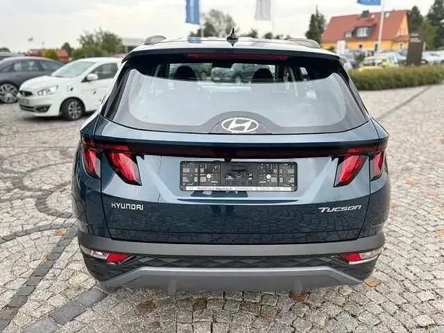 Gebraucht Hyundai Tucson Select 150 PS (110 kW) 2021 Teal blue / met SUV