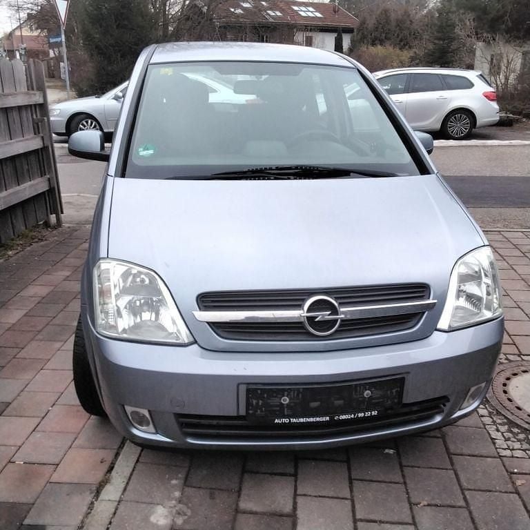 Gebraucht Opel Meriva Edition 101 PS (74 kW) 2005 Silber Van / Kleinbus