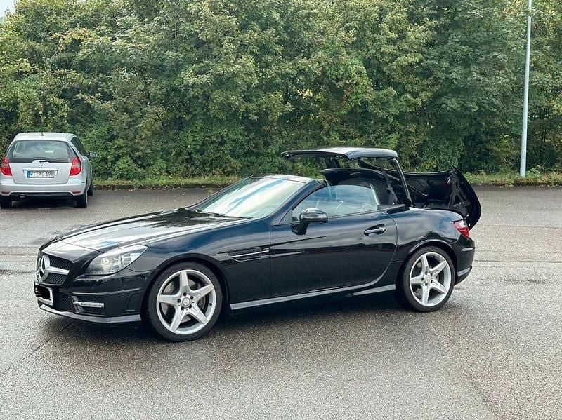 Schwarz Gebraucht 2012 Mercedes SLK350 Cabrio | 19.750 € (Superpreis) - Bild 1/4